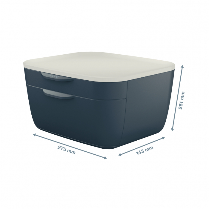 Cabinet cu sertare Leitz Cosy, 2 sertare, PS, A4 [5]