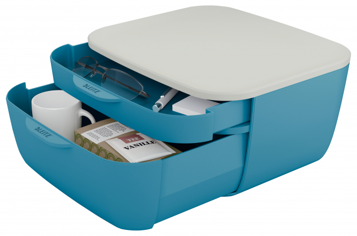 Cabinet cu sertare Leitz Cosy, 2 sertare, PS, A4 [4]
