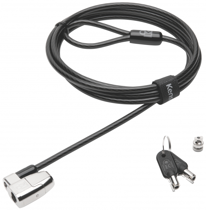 Cablu de securitate Kensington ClickSafe 2.0, cu cheie, 5 mm, 180 cm, negru [1]