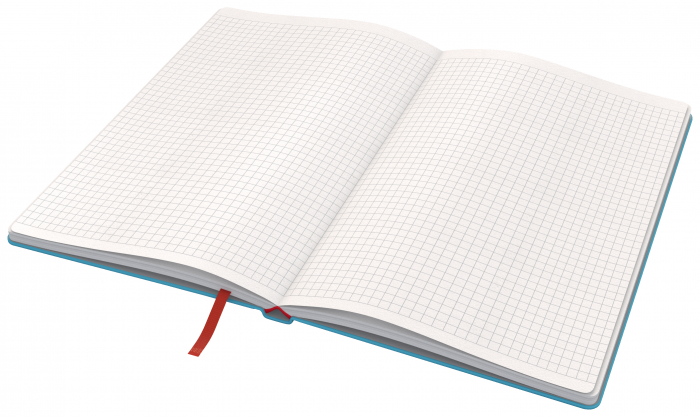 Caiet de birou Leitz Cosy, carton laminat, coperta dura, A5, 80 coli, matematica [3]
