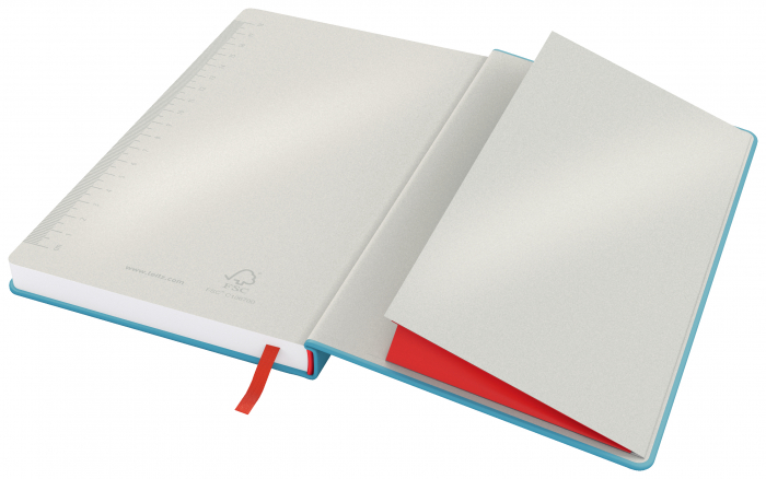 Caiet de birou Leitz Cosy, carton laminat, coperta dura, A5, 80 coli, matematica [5]