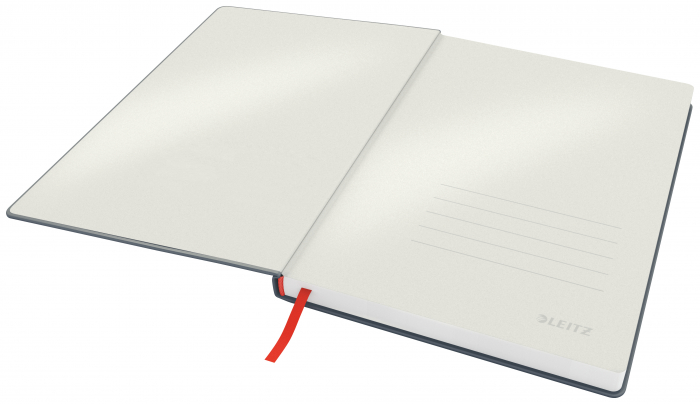 Caiet de birou Leitz Cosy, carton laminat, coperta dura, B5, 80 coli, dictando [4]