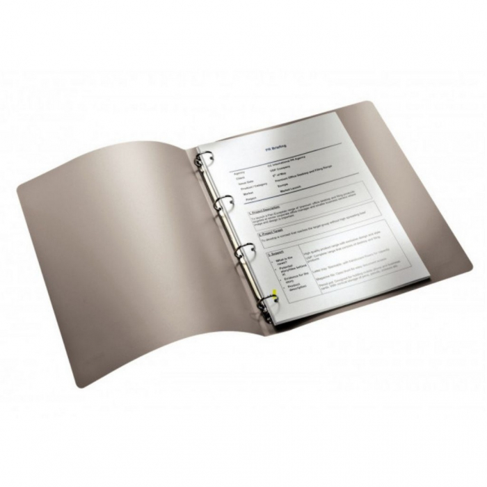 Caiet mecanic A4 Leitz Bebop 4inele portocaliu [2]