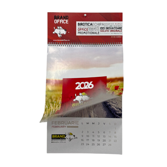 Calendar perete picturi/imagini – personalizare corporate [2]