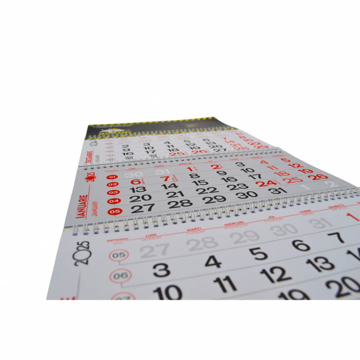 Calendar perete Triptic pliat [5]