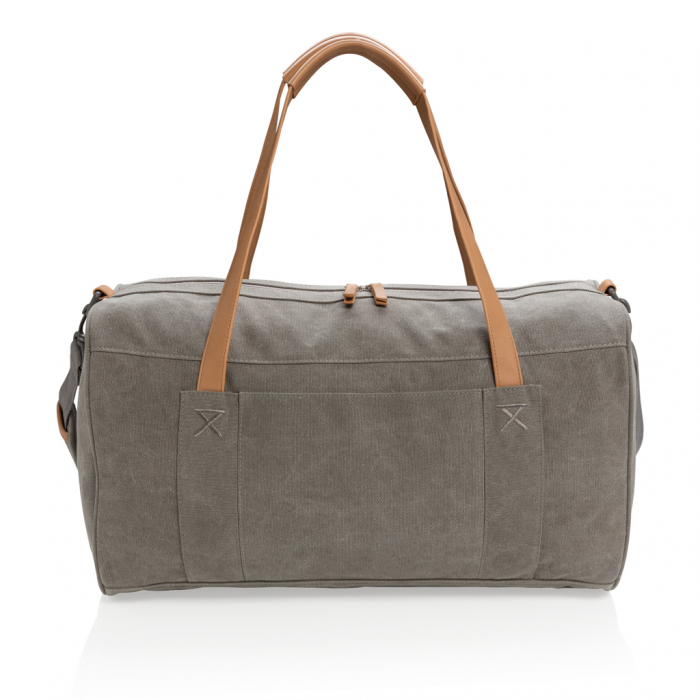 Geanta Canvas Weekend 27L, rezistenta si fara PVC [4]