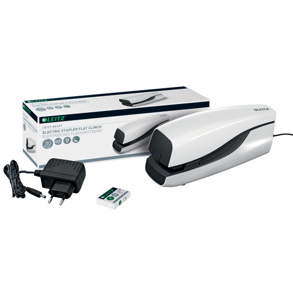 Capsator electric Leitz  Nexxt Series 5533 20coli, negru [3]