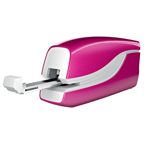 Capsator electric Leitz WOW 10coli albastru metalizat [4]