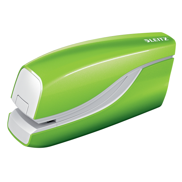 Capsator electric Leitz WOW 10coli albastru metalizat [2]