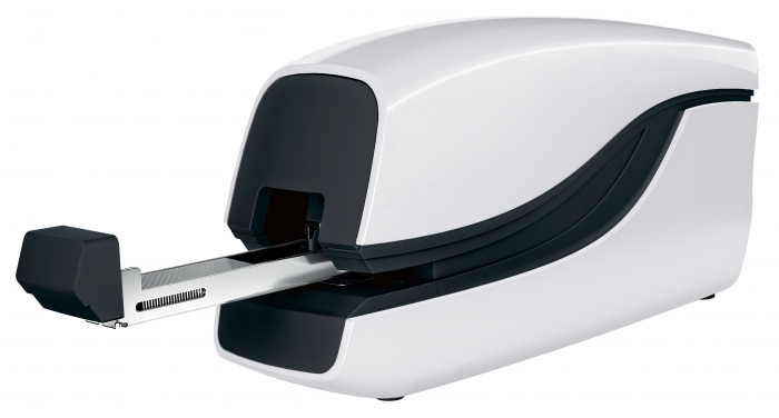 Capsator electric Leitz WOW 10coli albastru metalizat [3]