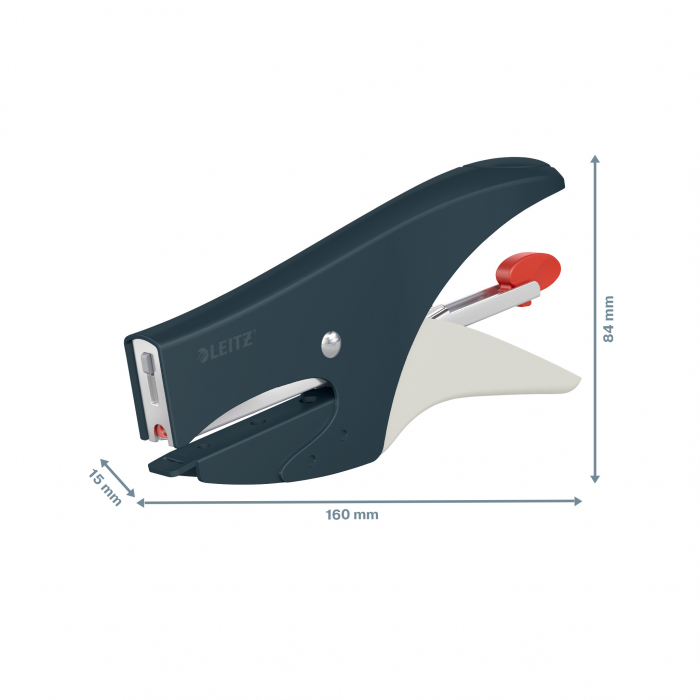 Capsator metalic Leitz Cosy 5645, tip cleste, 15 coli, 1000 capse P2 incluse [3]