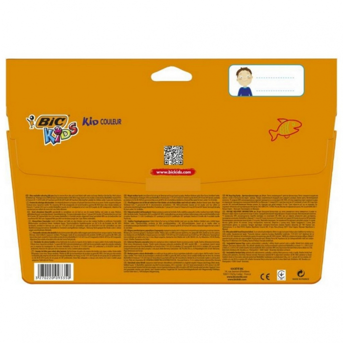 Carioci 24 culori /set Bic Kid Couleur ultralavabile [2]