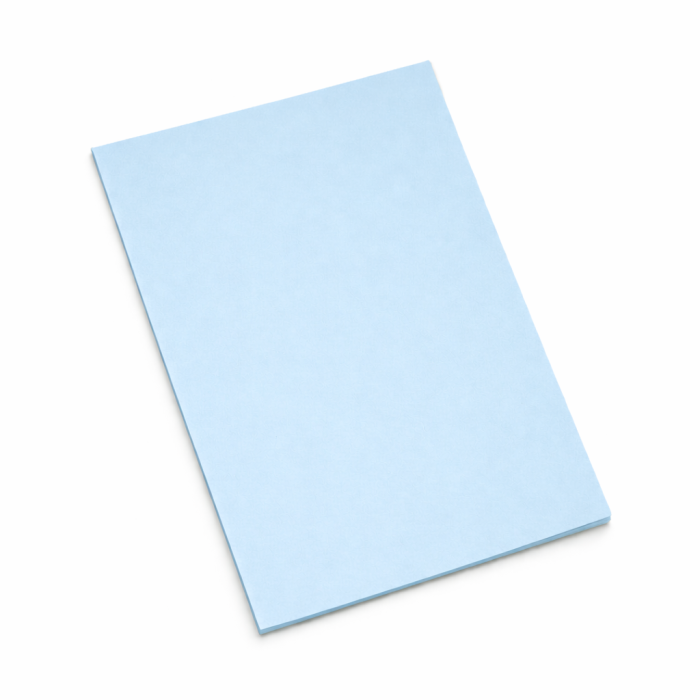 Carton colorat A4 160g/mp, 125 file, albastru pal [1]