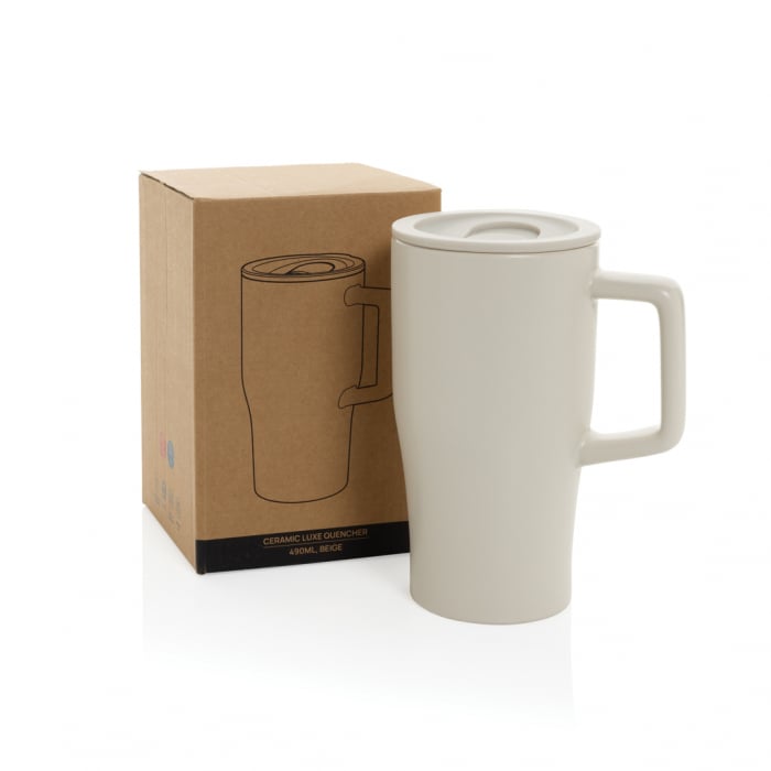 Cana Ceramica Luxe Quencher 490 ml rezistenta si practica [7]