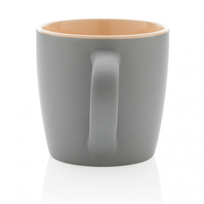 Cana ceramica cu interior colorat, 300ml, finisaj mat [4]