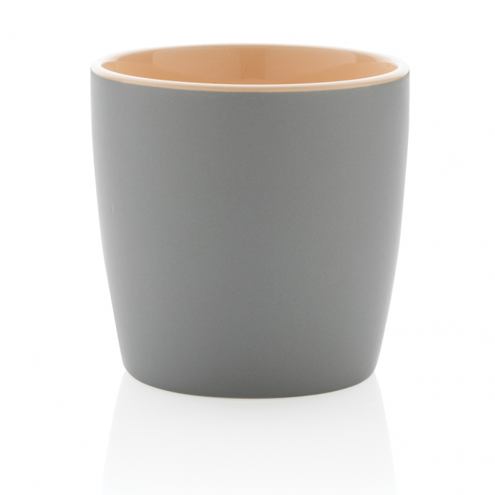 Cana ceramica cu interior colorat, 300ml, finisaj mat [5]