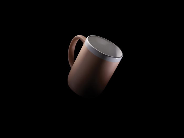 Cana ceramica cu margine alba, 300ml [6]