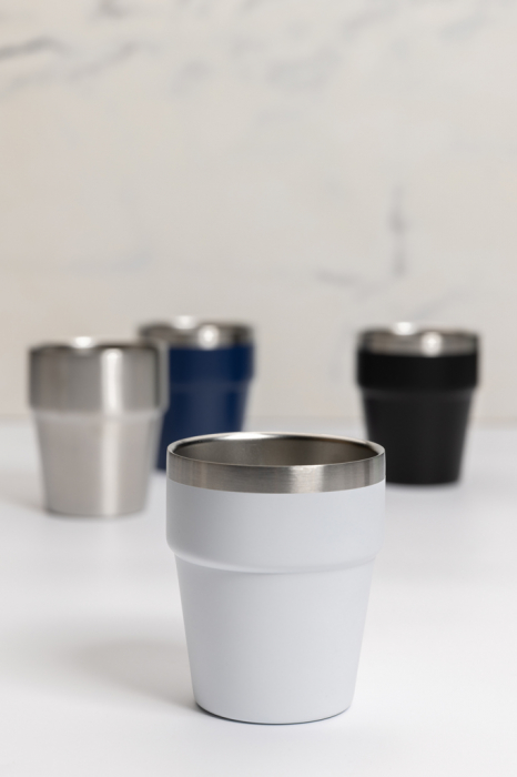 Pahar cafea Clark otel reciclat 300 ml cu pereti dubli [6]