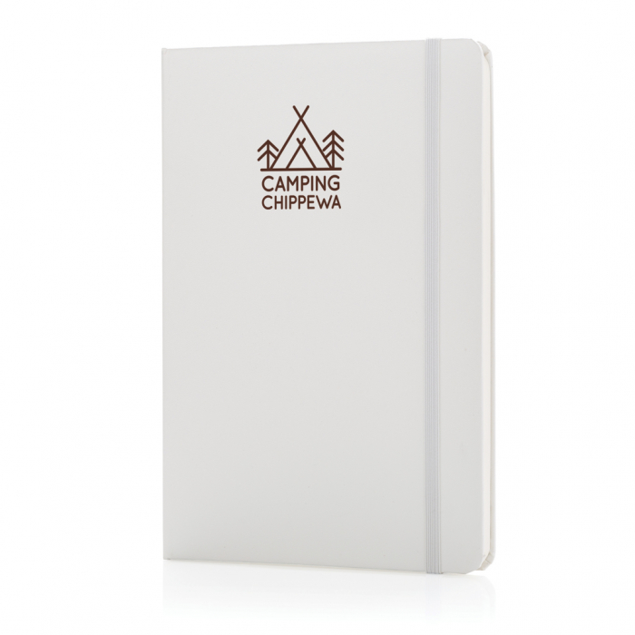 Agenda clasica A5 personalizabila cu coperta tare si inchidere elastica [7]