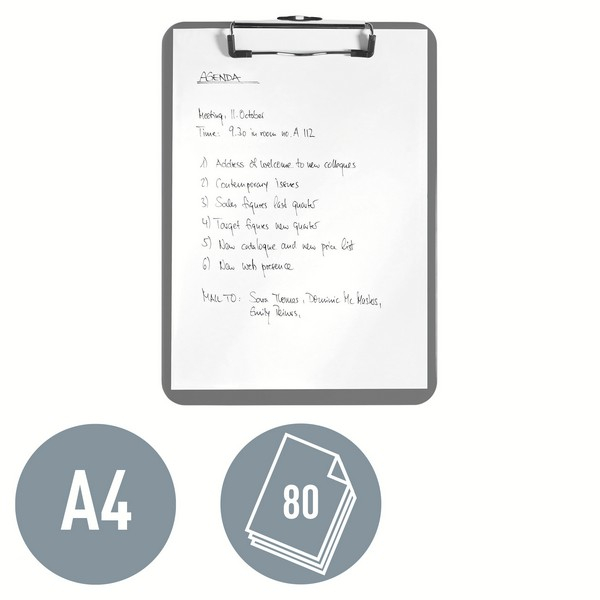 Clipboard simplu Leitz WOW mov metalizat [7]