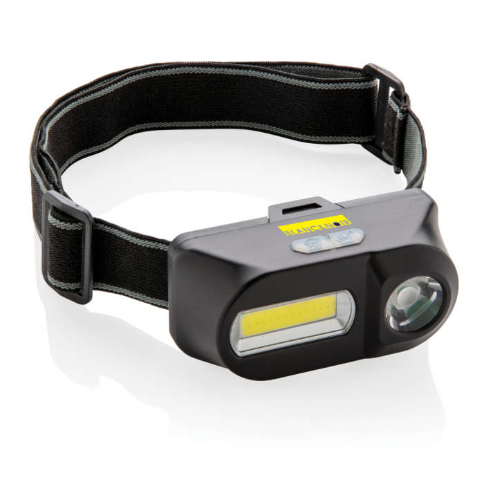 Lanterna frontala COB si LED – 180 lumeni, raza 80 m, autonomie 3h [9]