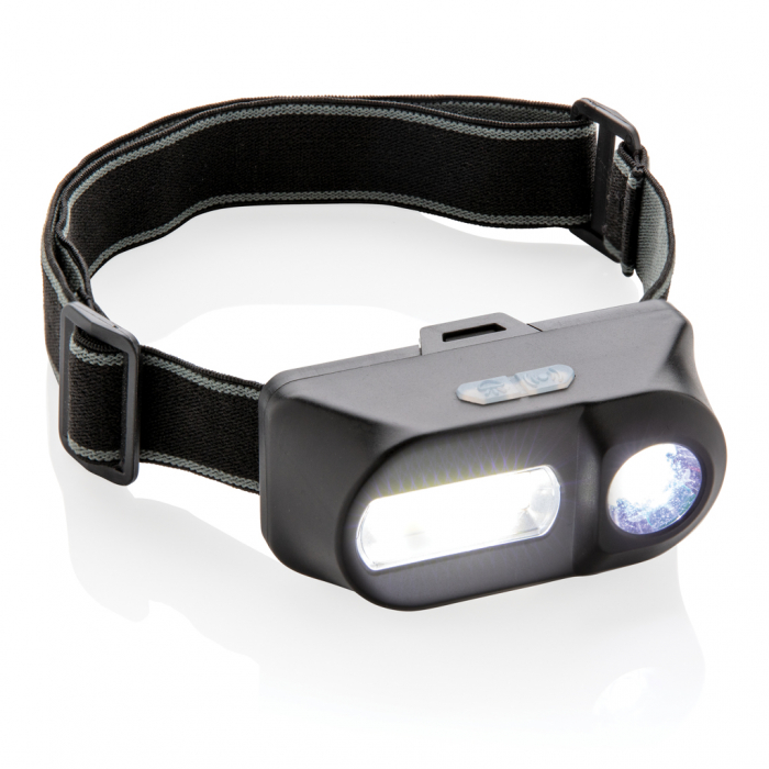 Lanterna frontala COB si LED – 180 lumeni, raza 80 m, autonomie 3h [7]