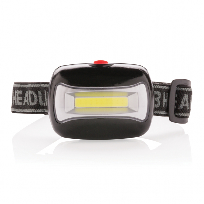 Lanterna frontala COB LED din ABS – 100 lumeni, raza 30 m, 3 moduri [6]