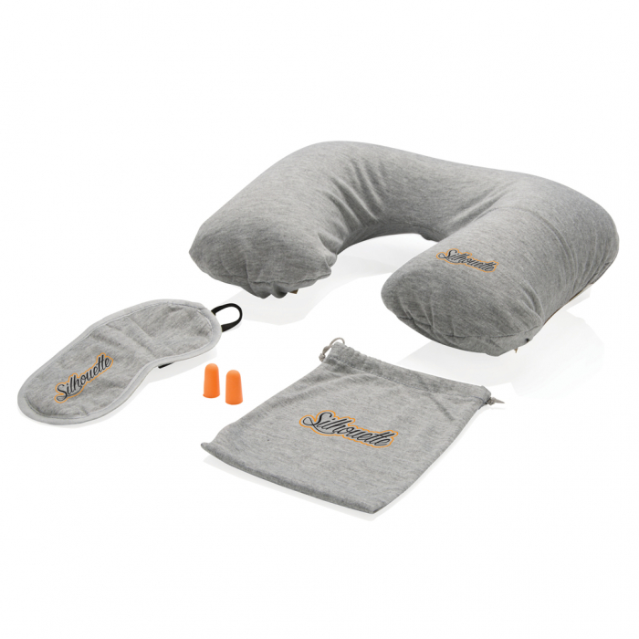 Set de calatorie Comfort cu perna si masca [4]