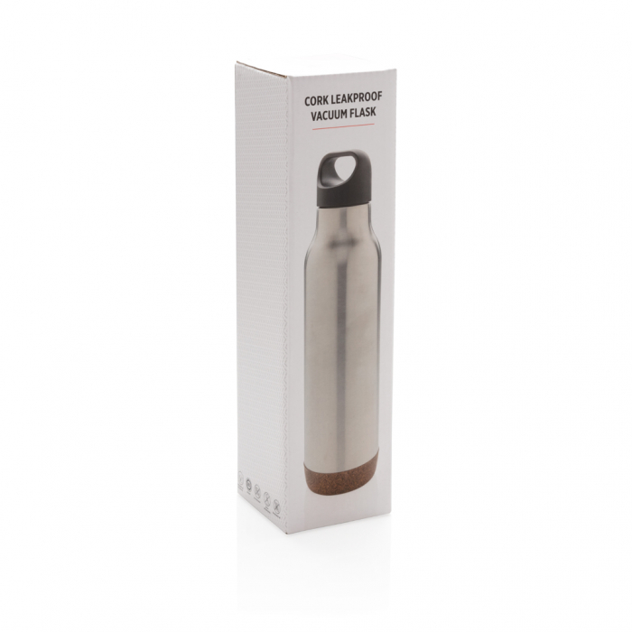 Sticla termos cu detaliu din pluta 600 ml antiscurgere [6]