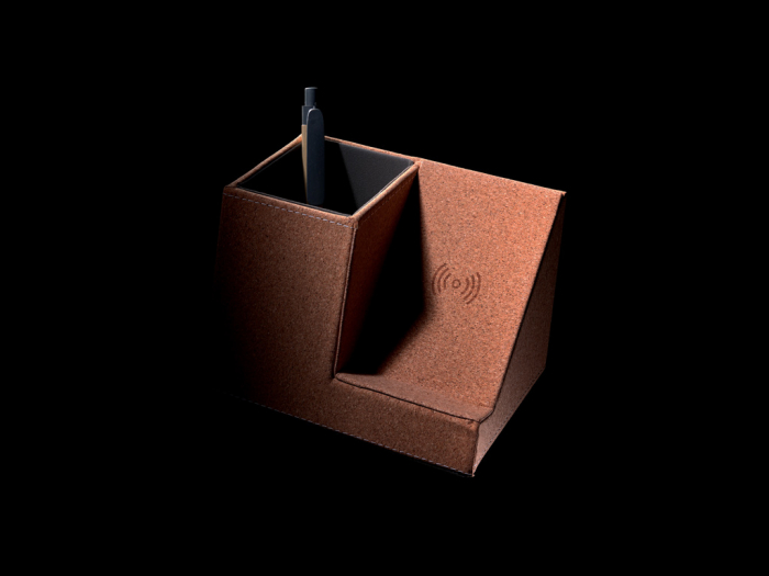 Suport din pluta cu incarcator wireless 5W si porturi USB [10]