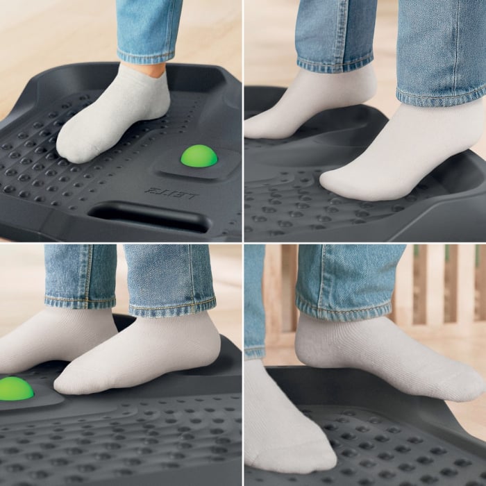 Covor anti-oboseală Leitz Ergo Active, ergonomic, cu zone masaj și minge detașabilă [8]