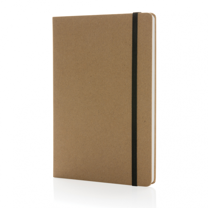 Agenda A5 Craftstone cu coperta kraft FSC® si hartie de piatra – sustenabila si eleganta [2]