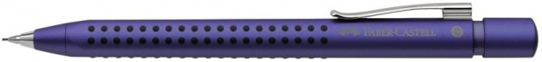 Creion mecanic 0.7mm Faber-Castell Grip 2011, argintiu [2]