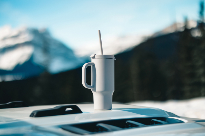 Pahar Cruiser otel reciclat 480 ml antiscurgere cu maner [8]