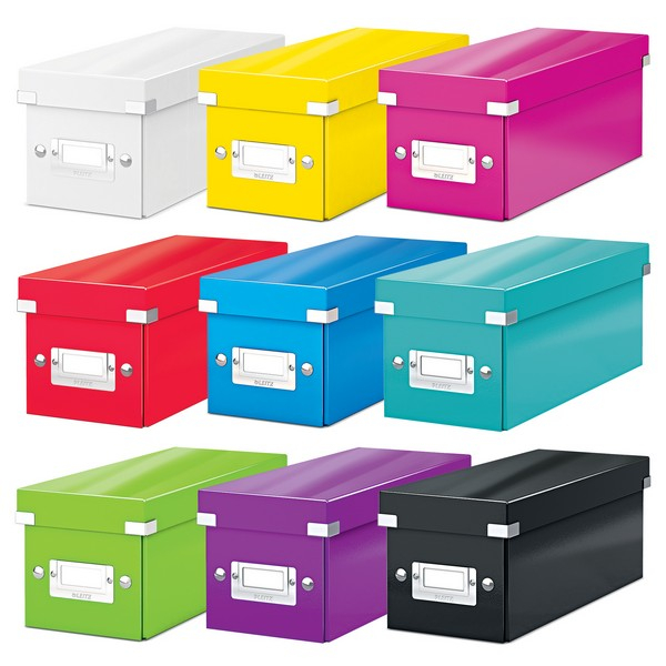 Cutie depozitare Leitz WOW Click&Store 143x136x352mm, turcoaz [6]