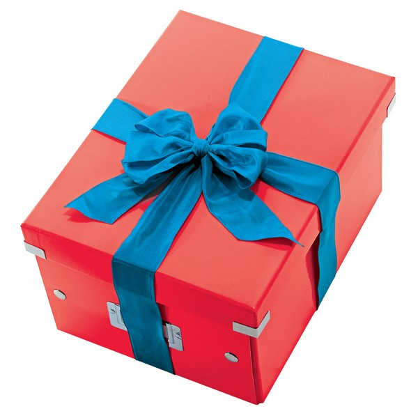 Cutie depozitare Leitz WOW Click & Store, carton laminat, pliabila, cu capac, 22x16x28 cm [4]