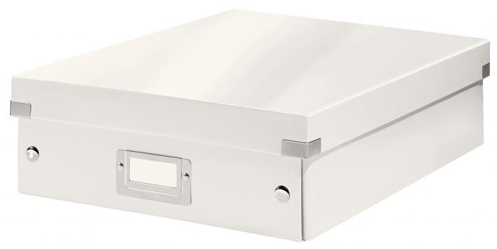 Cutie depozitare Leitz WOW Click&Store 281x100x370mm, alb [6]
