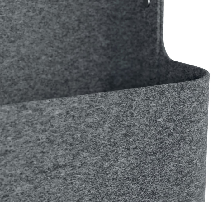 Cutie portabila organizator textil cu maner negru Leitz [8]