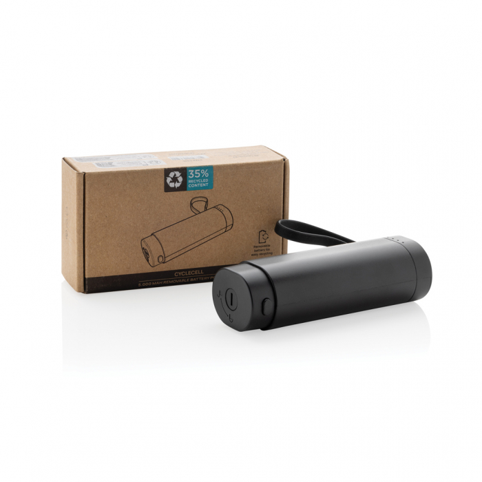 Powerbank 5.000 mAh RCS cu baterie detasabila, CycleCell [12]