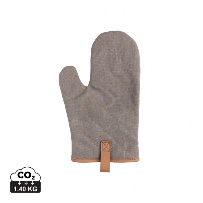Manusa de cuptor Deluxe din canvas – Protectie termica si design elegant [1]