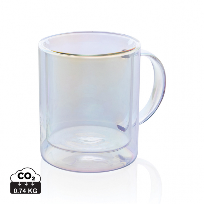 Cana deluxe cu perete dublu din sticla borosilicata, 330ml [1]