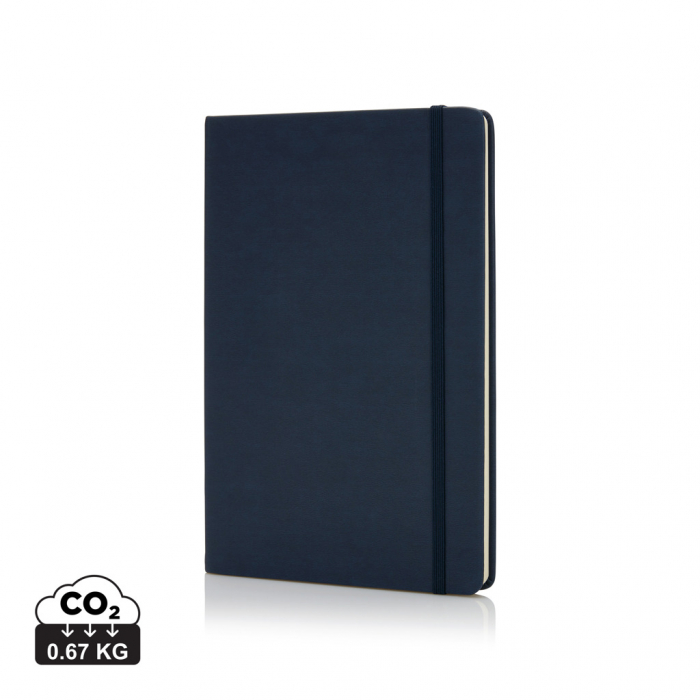 Agenda A5 PU Deluxe coperta tare – 160 pagini crem, personalizabila [1]