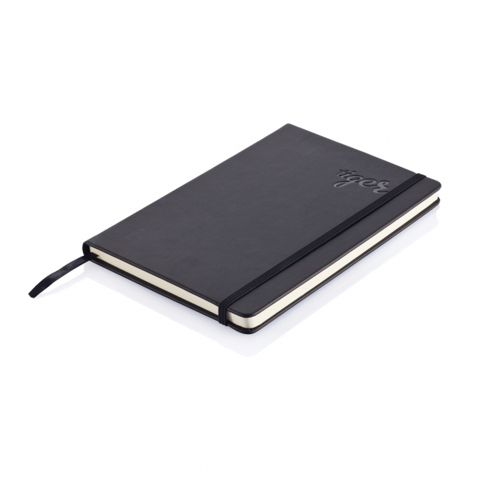 Agenda A5 PU Deluxe coperta tare – 160 pagini crem, personalizabila [9]