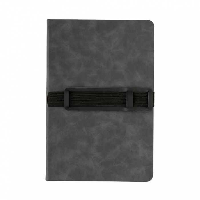 Agenda A5 deluxe PU cu suport telefon si pix – personalizabila si eleganta [7]