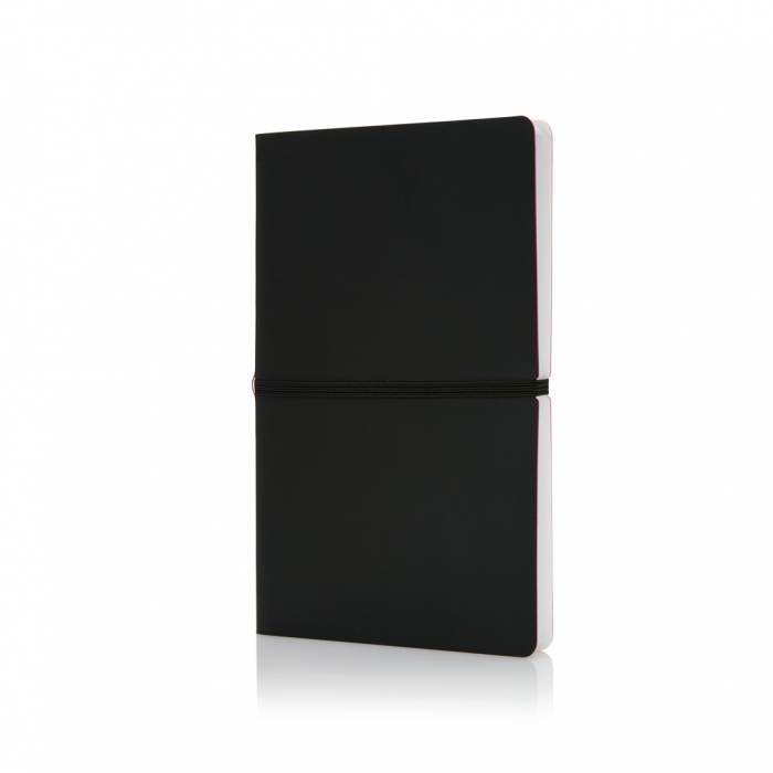 Agenda A5 Deluxe cu coperta flexibila PU – 192 pagini albe [2]
