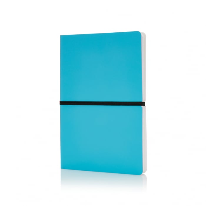 Agenda A5 Deluxe cu coperta flexibila PU – 192 pagini albe [2]