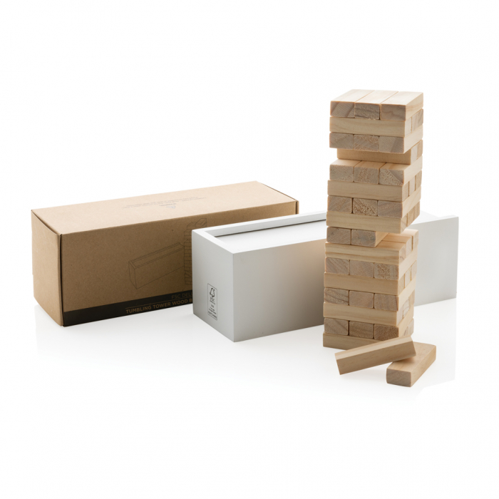 Joc Deluxe Turnul Instabil din lemn FSC® [9]