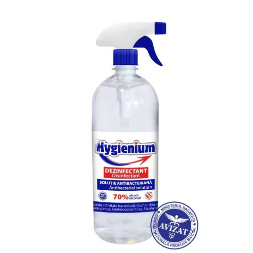 Dezinfectant Hygienium solutie antibacteriana cu pulverizator 1000 ml [2]