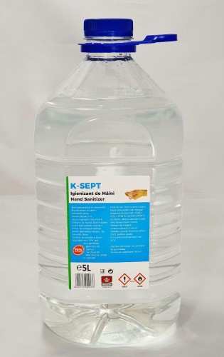 Dezinfectant maini K-SEPT 5L 75% alcool [2]