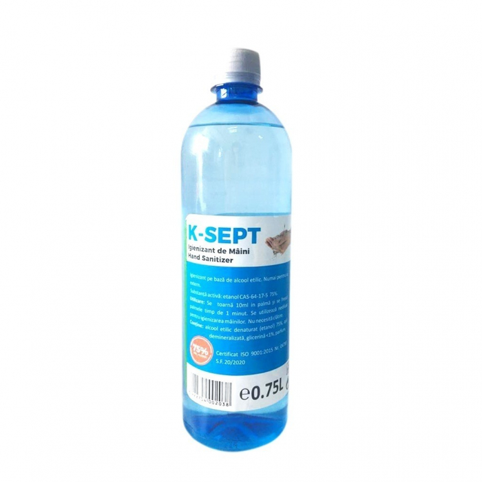 Dezinfectant maini K-SEPT, 750ml, 75% alcool [1]